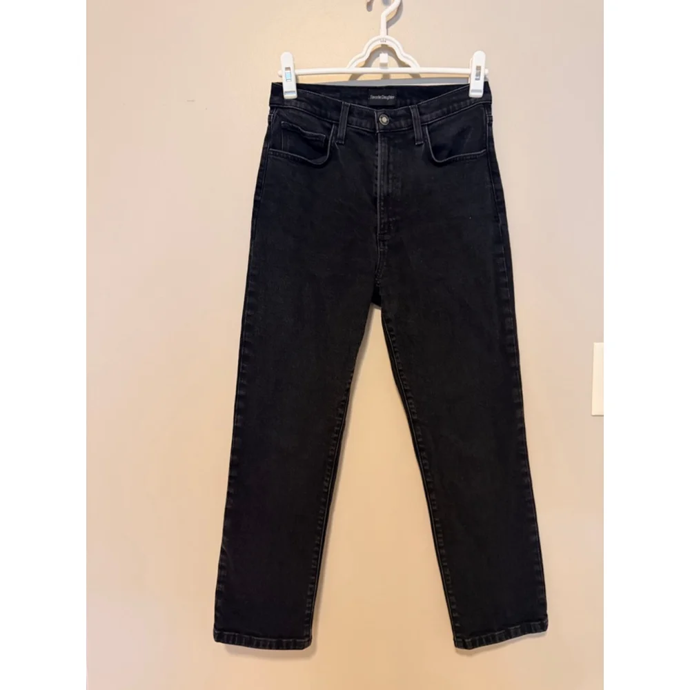 Favorite Daughter Valentina Basalt Straight Leg Jeans - Picture 3 of 8